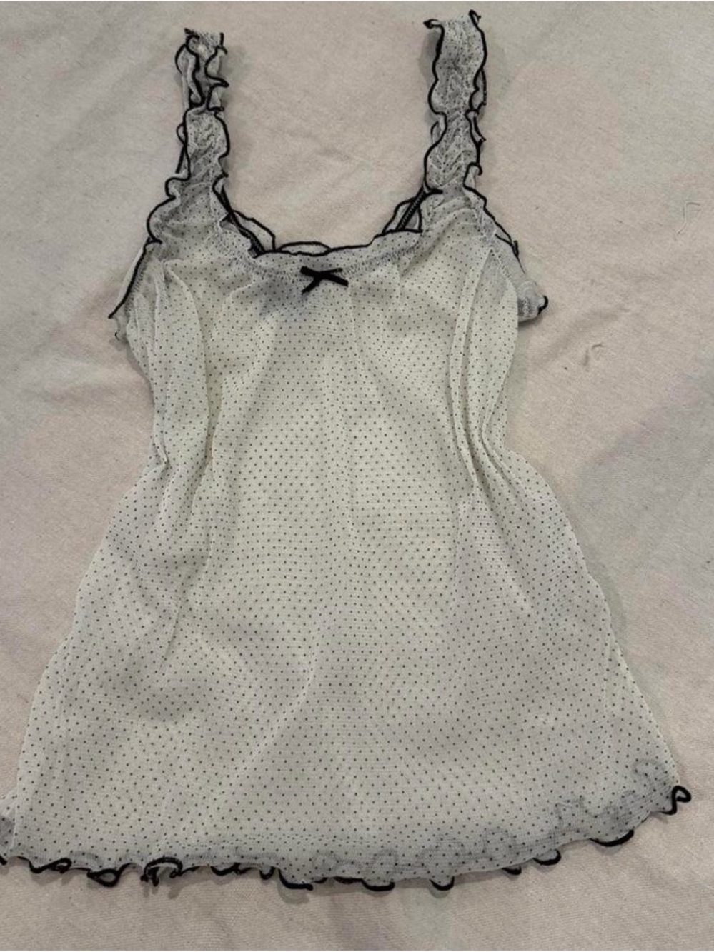 Y2K Morbid Threads “Polka Dot” Top